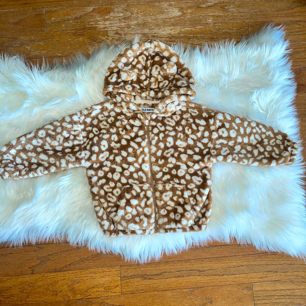Old Navy Leopard Print Jacket